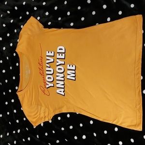 Funny Sassy Yellow Shirt